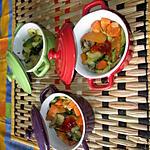recette cassolettes  légumes