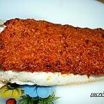 recette dos de cabillaud en croûte de chorizo