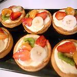 recette Tartelettes aux fruits