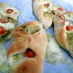recette Petits pains Italiens pesto mozzarella tomate cerise