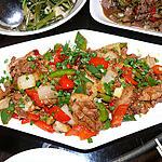 recette Porc au poivron façon sichuan