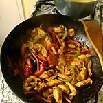 recette Wok de poulet au curry et ses légumes croquants