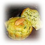 recette Mini-cakes courgettes parmesan amandes