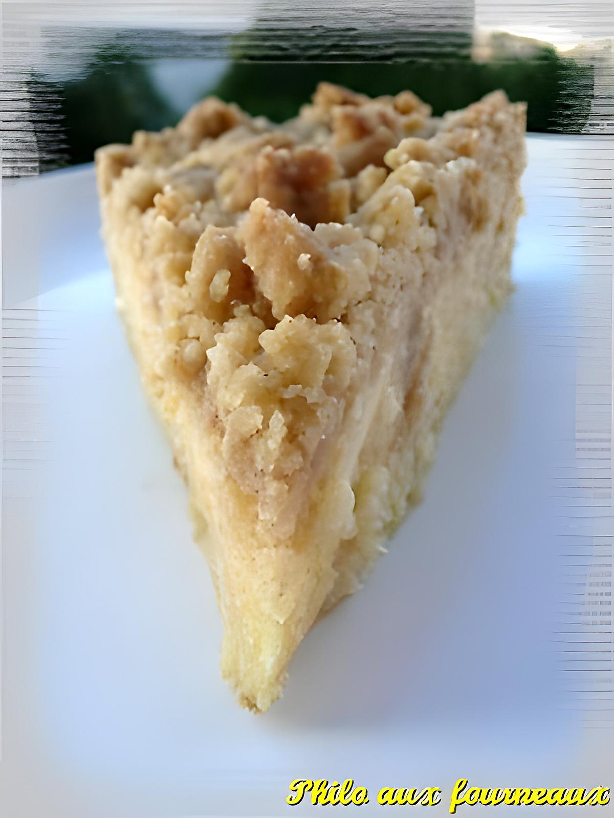 recette Clafoutis crumbélisé aux pommes