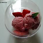 recette Glace maison fraises et mascarpone