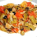 recette ENTRE RATATOUILLE ET CAPONATA  (UN PETIT MARIAGE DES DEUX)
