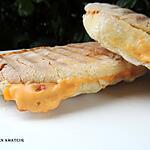 recette Sandwich panini fromage, légumes ...
