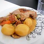 recette Cuisses de canard au chorizo vin blanc