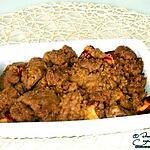 recette Crumble de Spéculoos à la Pomme et à la Nectarine