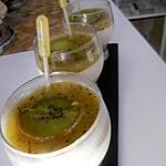 recette Panna cotta vanille et coulis de kiwi