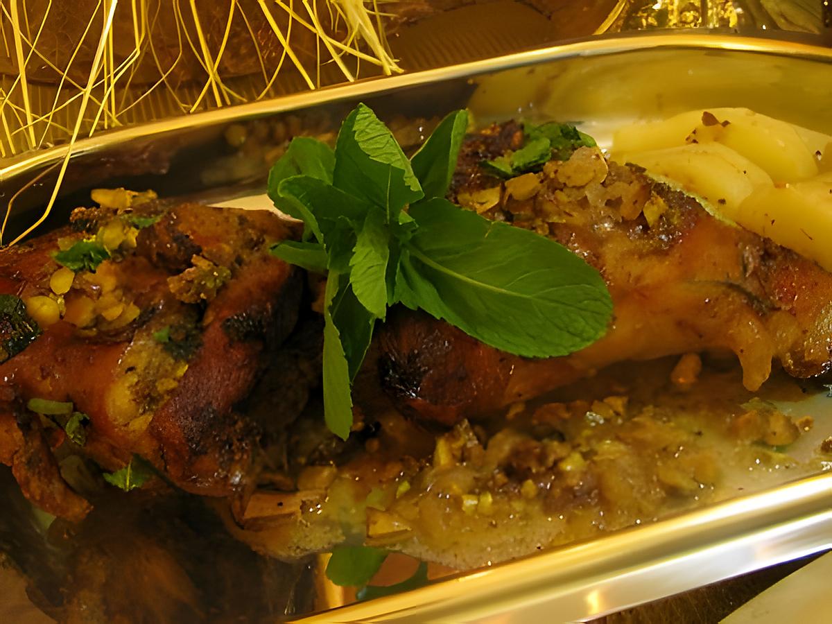 recette Agneau aux légumes 
