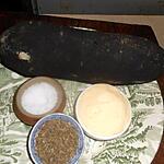recette Radis noir a la fleurs de sel et au cumin