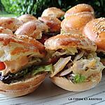 recette Mini burger poulet