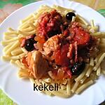 recette Mijoté aux tomates et au basilic