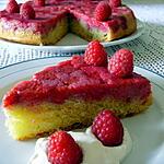 gateau : recette La Renverse de Framboises