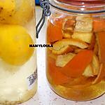 recette Astuce : avec des écorces d'oranges ou de citron