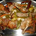 recette Canette rotie jardinière de printemps