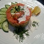 recette Salade de coquillettes au concombre et saumon fumé