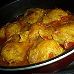 recette Curry de poulet à la tomate