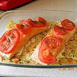 recette Pavé de saumon et sa julienne de légumes