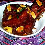 recette "Ribs" travers de Porc au Caramel
