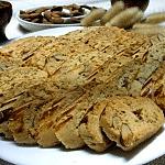 garniture : recette Fekkas aux amandes et graines de sésames