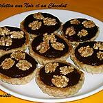 recette Tartelettes aux noix et au chocolat