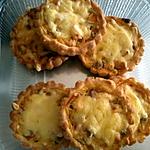 recette Des salees au poulet creme