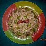 recette Riz de fèves et chorizo