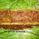 recette .. Cake aux 5 légumes