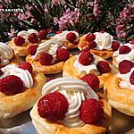 recette Feuilletés à la crème