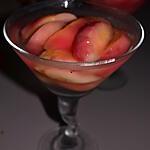 recette NECTARINES EN GELÉE DE VERVEINE CITRONNELLE