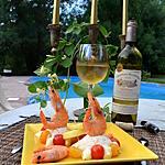 recette TIMBALE DE POISSON AU CREVETTES