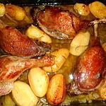 recette Cuisses de canard pommes fondantes