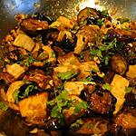 recette Aubergines et tofu aigre-doux (du site RICARDO Cuisine)