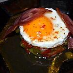 recette OEUF AU PLAT COMME EN PIPERADE