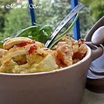 recette GRATINé DE SAUMON FUME EN MINI-COCOTTE