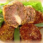 recette Boulettes de viande au coeur de mozzarella