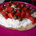 recette Pavlova fraise