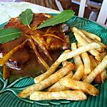 recette cotes de porc à l'orange