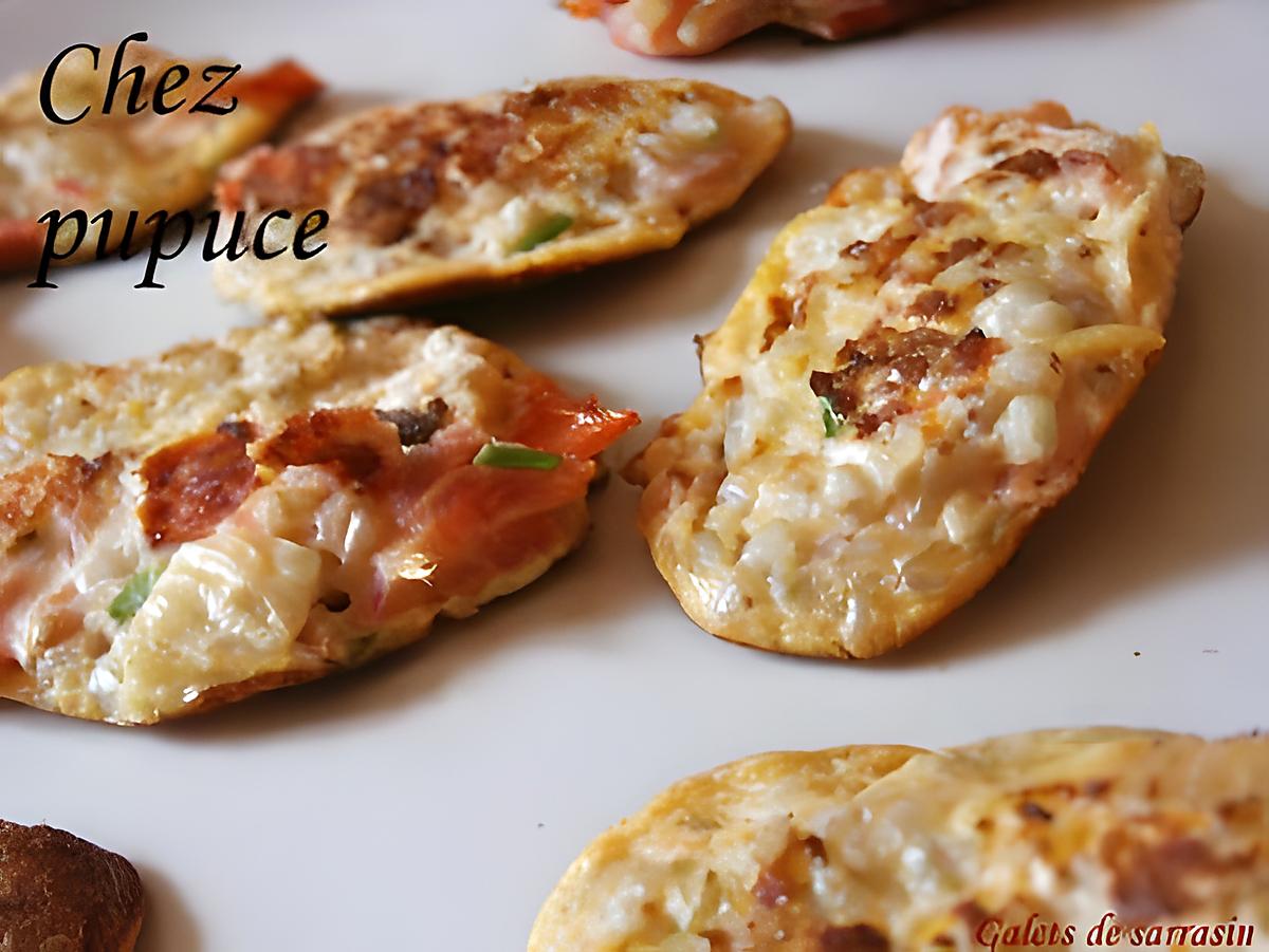 recette Petits galets de sarrasin