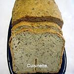 recette Pain aux céréales en machine à pain.