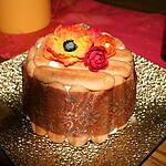 marrons : recette CHARLOTTE AUX MARRONS