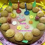 recette Gâteau crème de marron. sans cuisson.anniversaire.
