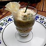 recette Verrine crabe / concombre