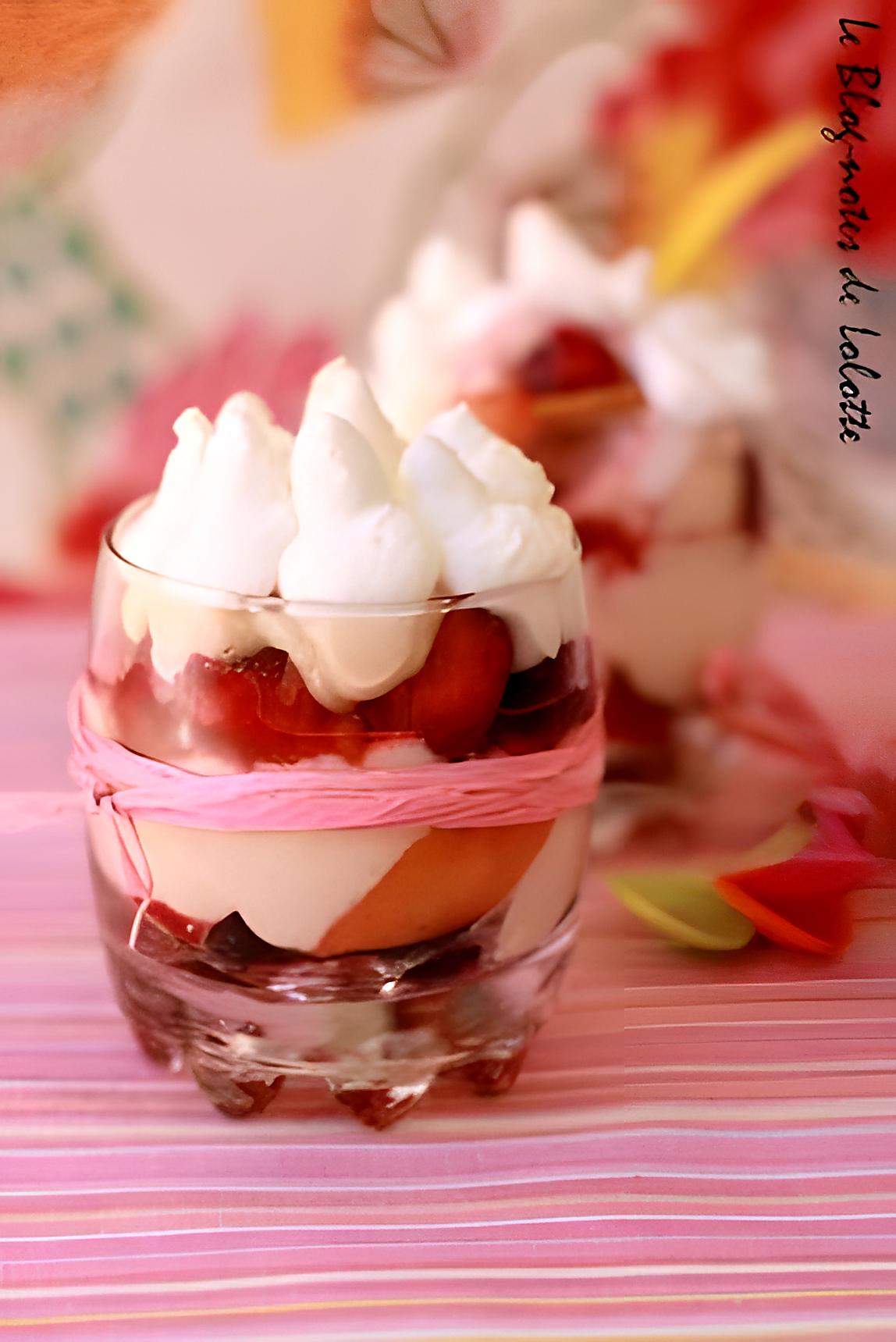 recette Méli-melo de fruits d’été, grapefruit curd et chantilly