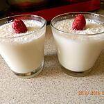 recette Panna cotta coco