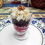 recette Verrine betterave / pomme