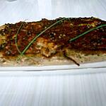 recette TERRINE DE LOTTE AU POIVRE VERT
