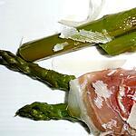 asperges : recette fagots d'asperges au jambon serrano